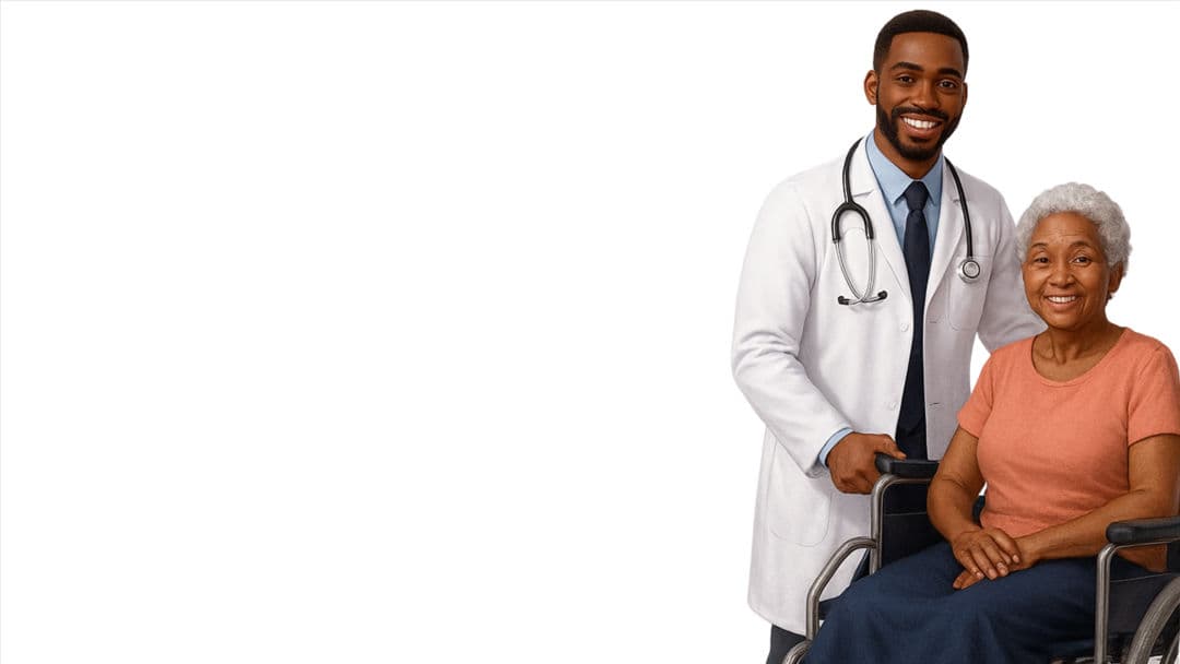 Doctor consulting with patient